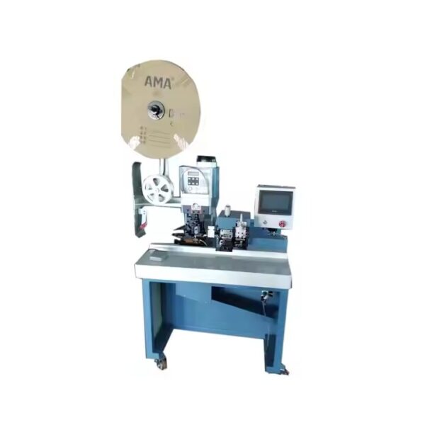 Stripping crimping machine for flat cable/ multi-core cable Automatic stripping Crimping all cable pins - Image 4