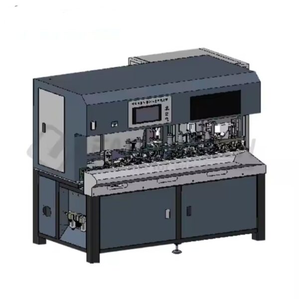 Fully Automatic Power cord cutting Crimping Machine Automatically feed cable, cut cable, strip skin, crimp plug, all in one machine - Image 7