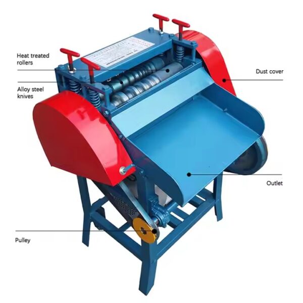 Scrap Wire Striping Machine IE-KA - Image 6