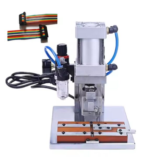FRC Crimping Machine Electric and pneumatic flat cable press IDC connector machine - Image 9