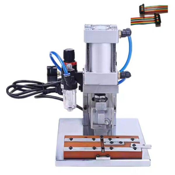 FRC Crimping Machine Electric and pneumatic flat cable press IDC connector machine - Image 2