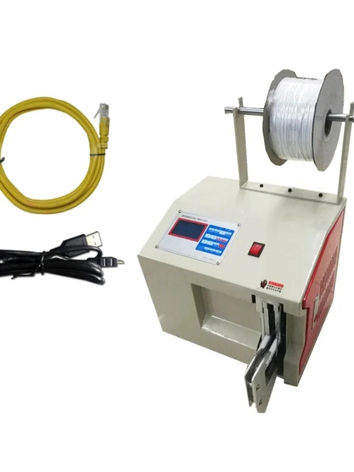 Touch Screen Display PVC USB Wire Bundle Tying Machine Nylon Twist Tie Wire Machine Best