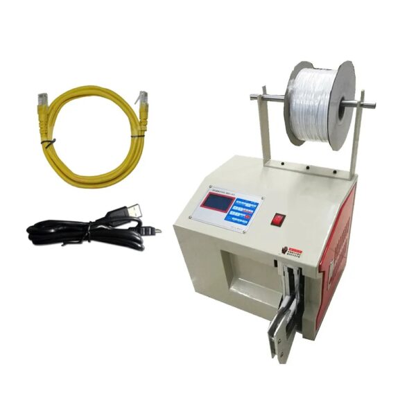 Touch Screen Display PVC USB Wire Bundle Tying Machine Nylon Twist Tie Wire Machine Best